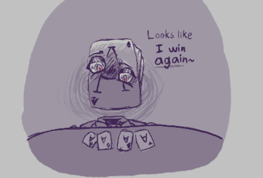 A quick doodle of Ace, my TADC FC