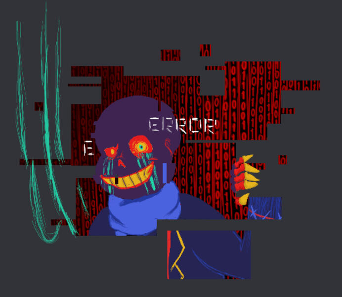 Actually had a bit of help with the background from my partner!