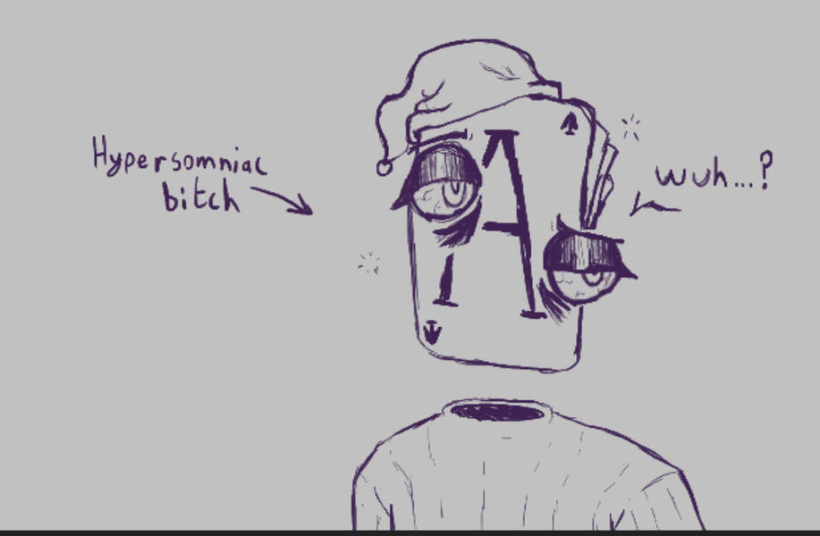 A quick doodle of Ace, my TADC FC