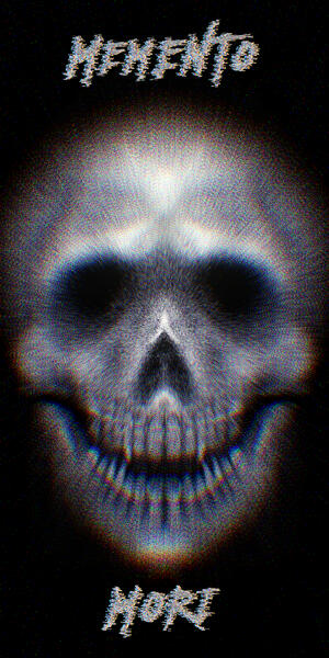 Rendered drawing of a skull I did for fun
